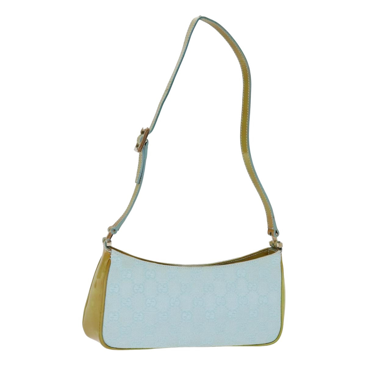 GUCCI GG Canvas Shoulder Bag Blue 001 4152 2684 ep4315