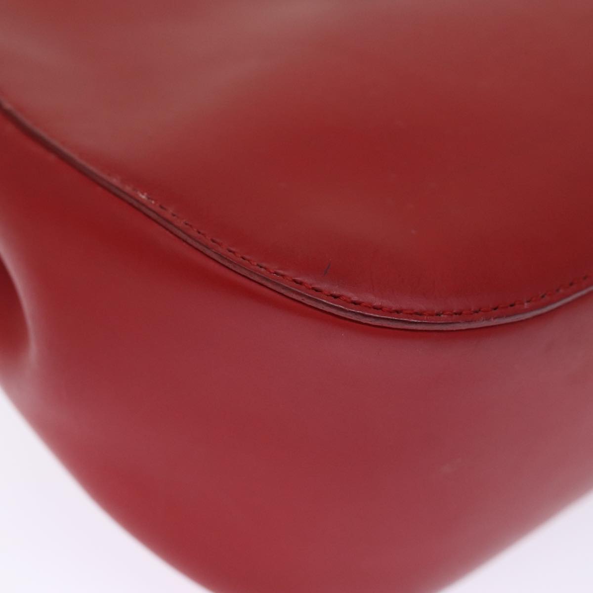 GUCCI Bamboo Hand Bag Leather Red 001 3761 ep4324