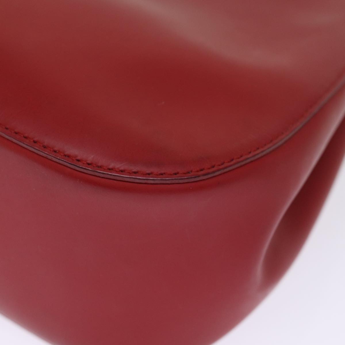 GUCCI Bamboo Hand Bag Leather Red 001 3761 ep4324