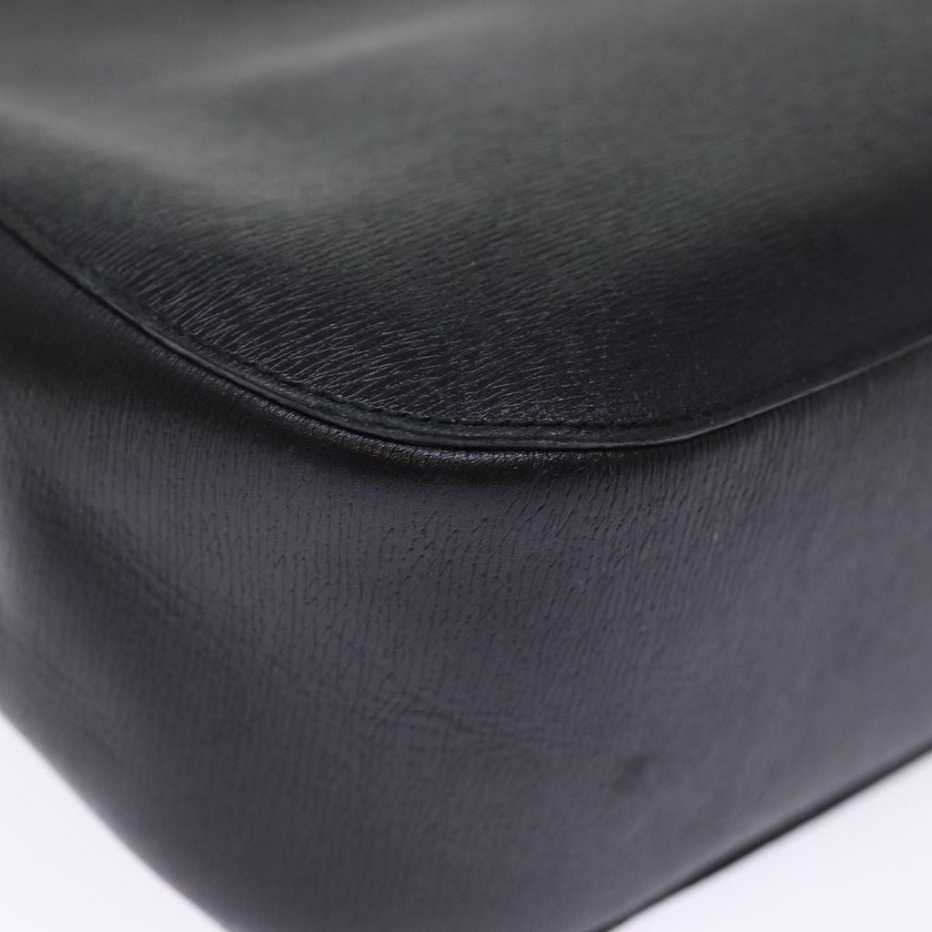 GUCCI Bamboo Shoulder Bag Leather Black 001 3739 3444 ep4344