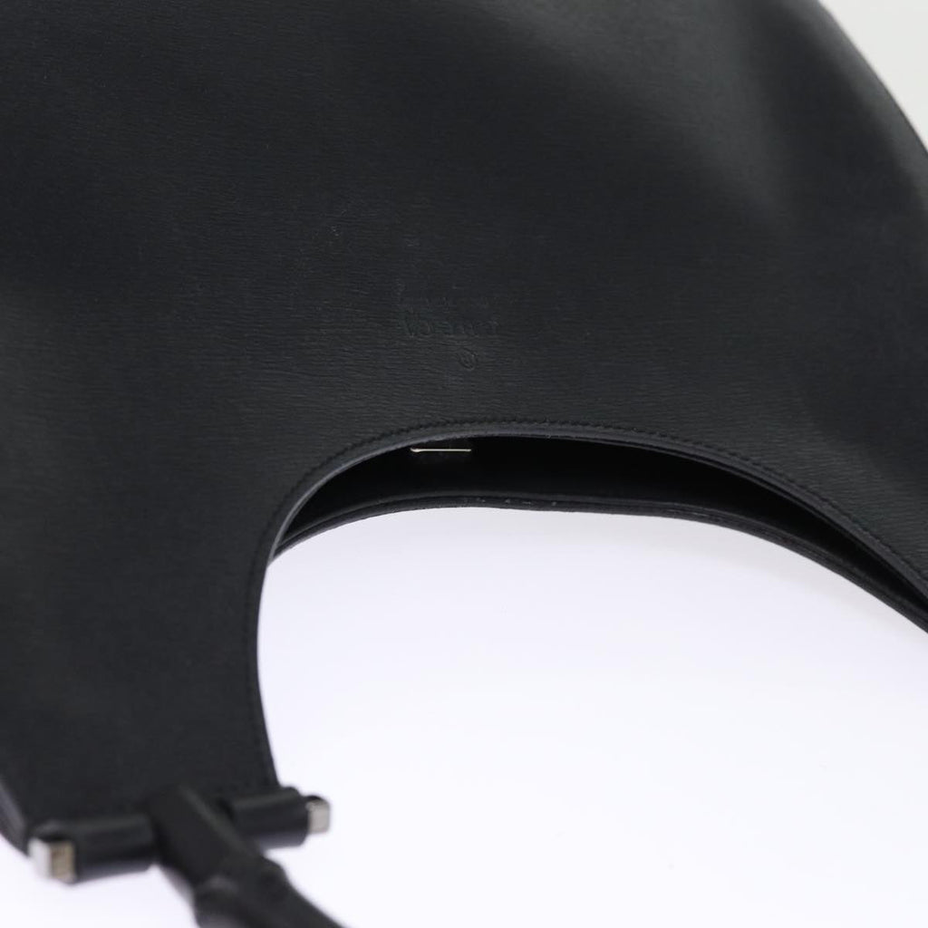 GUCCI Bamboo Shoulder Bag Leather Black 001 3739 3444 ep4344
