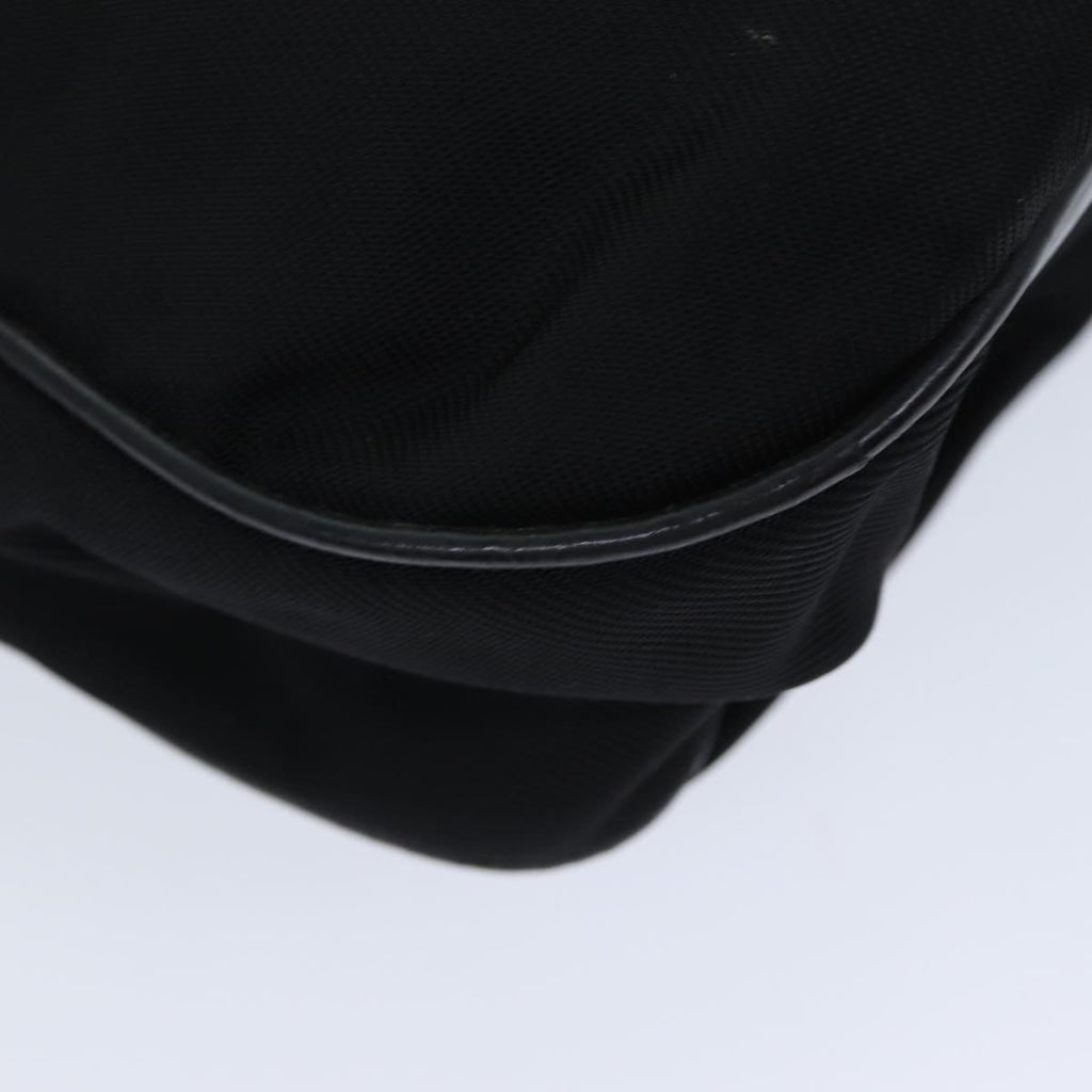 GUCCI Bamboo Shoulder Bag Nylon 2way Black 001 1998 1577 ep4348