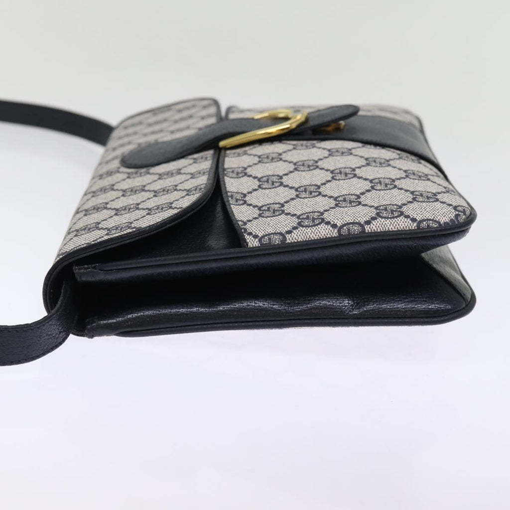 GUCCI GG Supreme Shoulder Bag PVC Navy ep4363