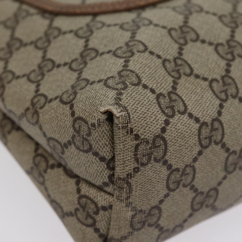 GUCCI GG Supreme Web Sherry Line Tote Bag Beige Red Green 89 02 003 ep4366