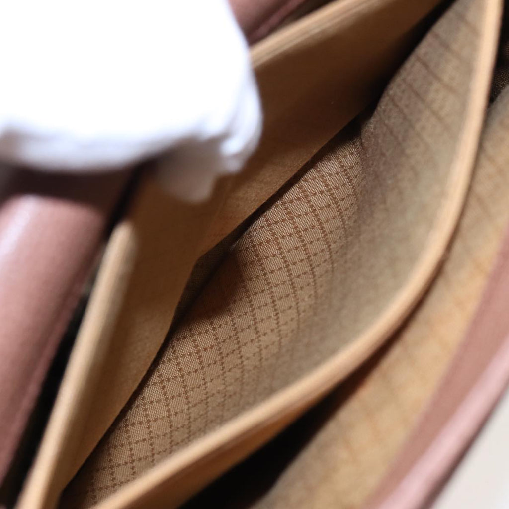 GUCCI Bamboo Hand Bag Suede Leather 2way Brown 002 2855 0322 0 ep4371