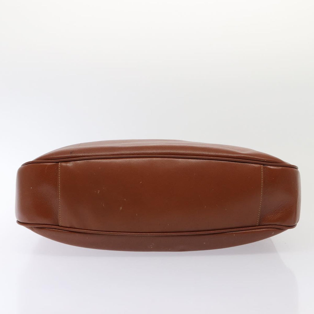 GUCCI Bamboo Hand Bag Leather Brown 001 1781 1577 ep4379