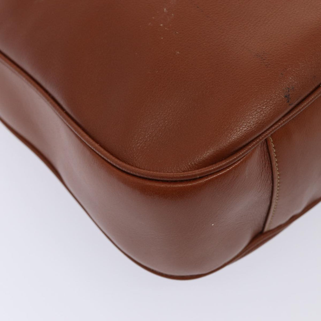 GUCCI Bamboo Hand Bag Leather Brown 001 1781 1577 ep4379