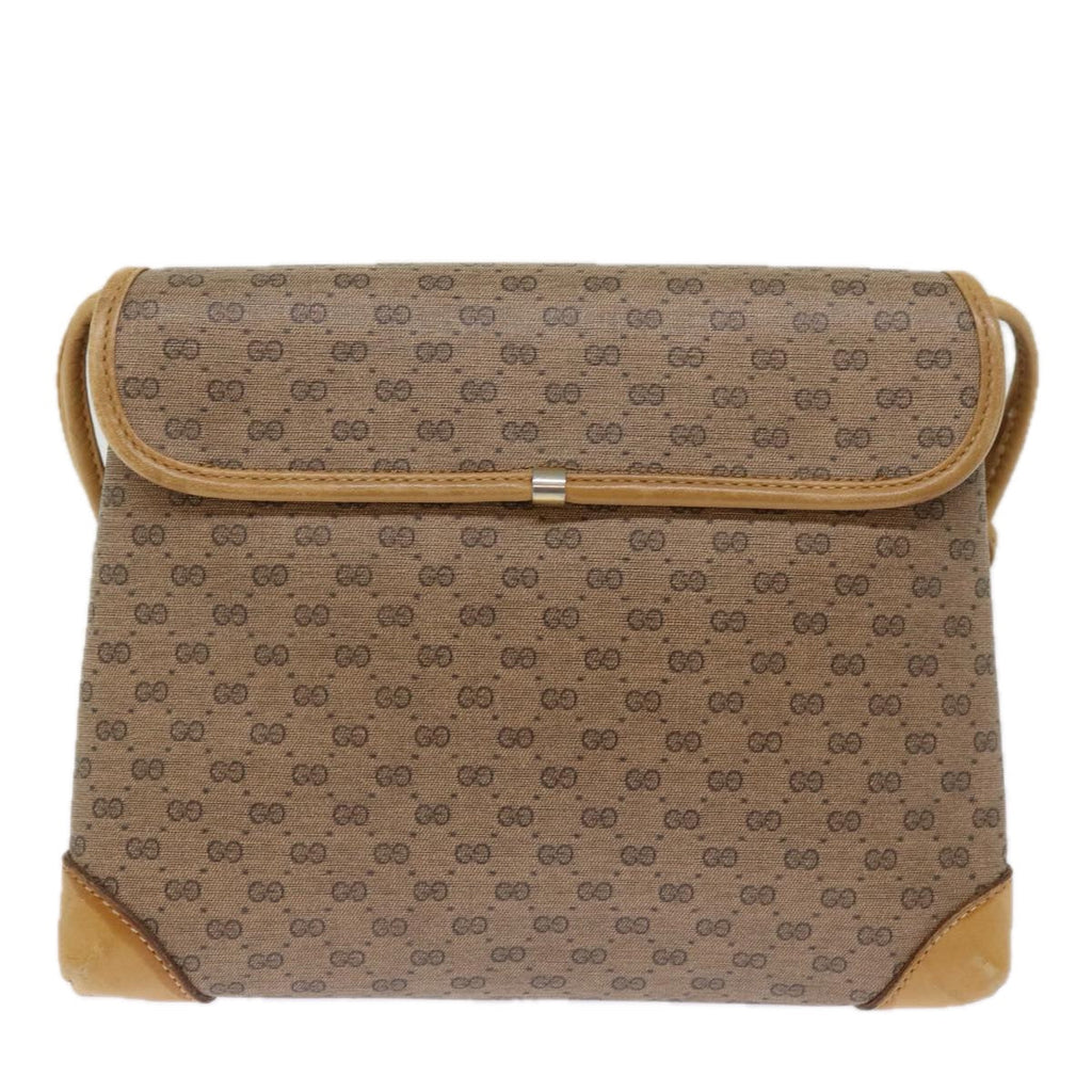 GUCCI Micro GG Supreme Shoulder Bag PVC Beige 49 007 5548 ep4382