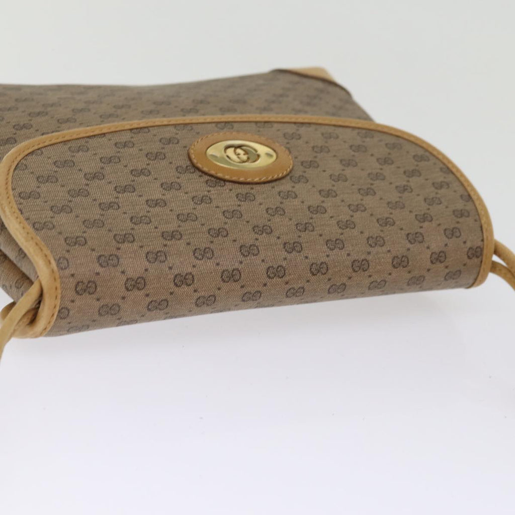 GUCCI Micro GG Supreme Shoulder Bag PVC Beige 49 007 5548 ep4382