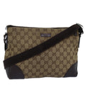 GUCCI GG Canvas Shoulder Bag Beige 114273 ep4391