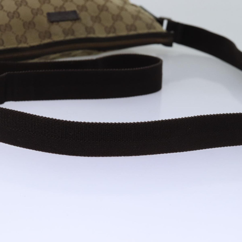 GUCCI GG Canvas Shoulder Bag Beige 114273 ep4391