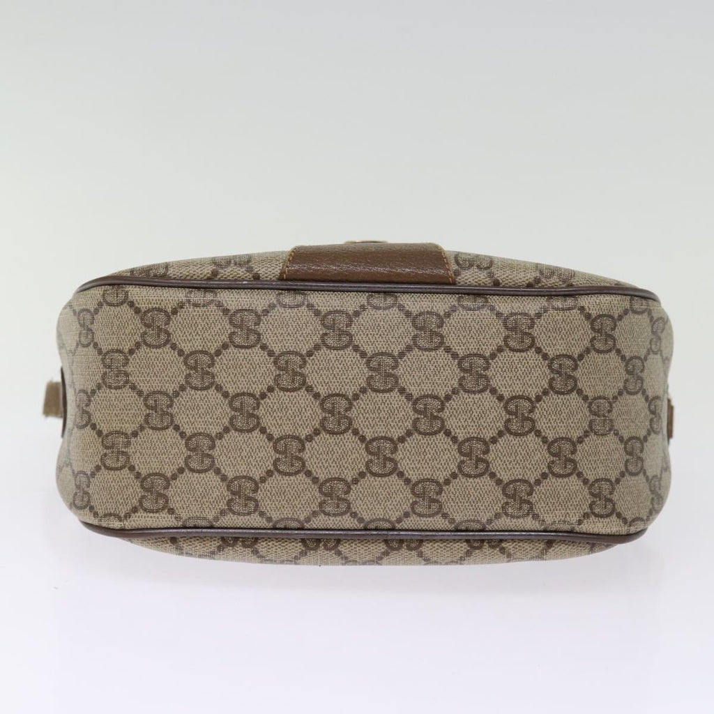 GUCCI GG Supreme Web Sherry Line Shoulder Bag Beige Red 56 02 032 ep4400