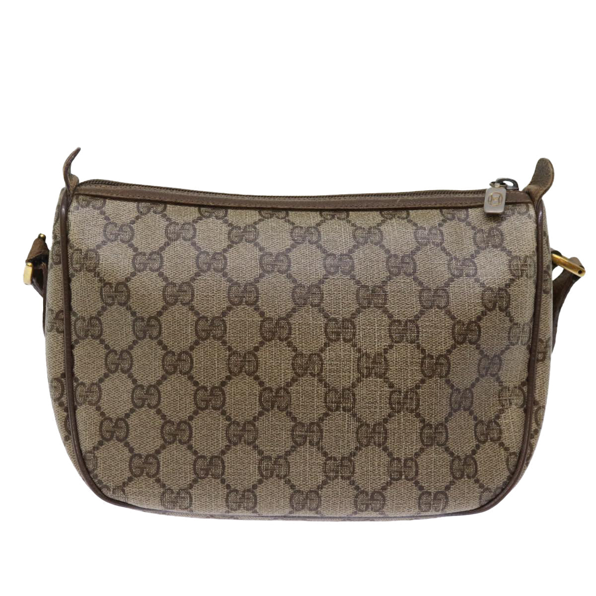 GUCCI GG Supreme Web Sherry Line Shoulder Bag Beige Red 56 02 032 ep4400