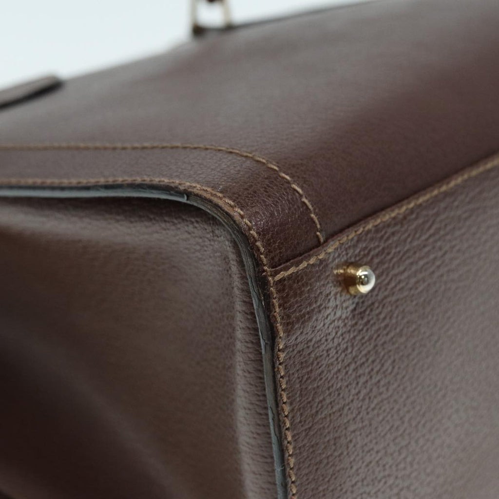 GUCCI Bamboo Tote Bag Leather Brown 002 1186 0269 ep4413