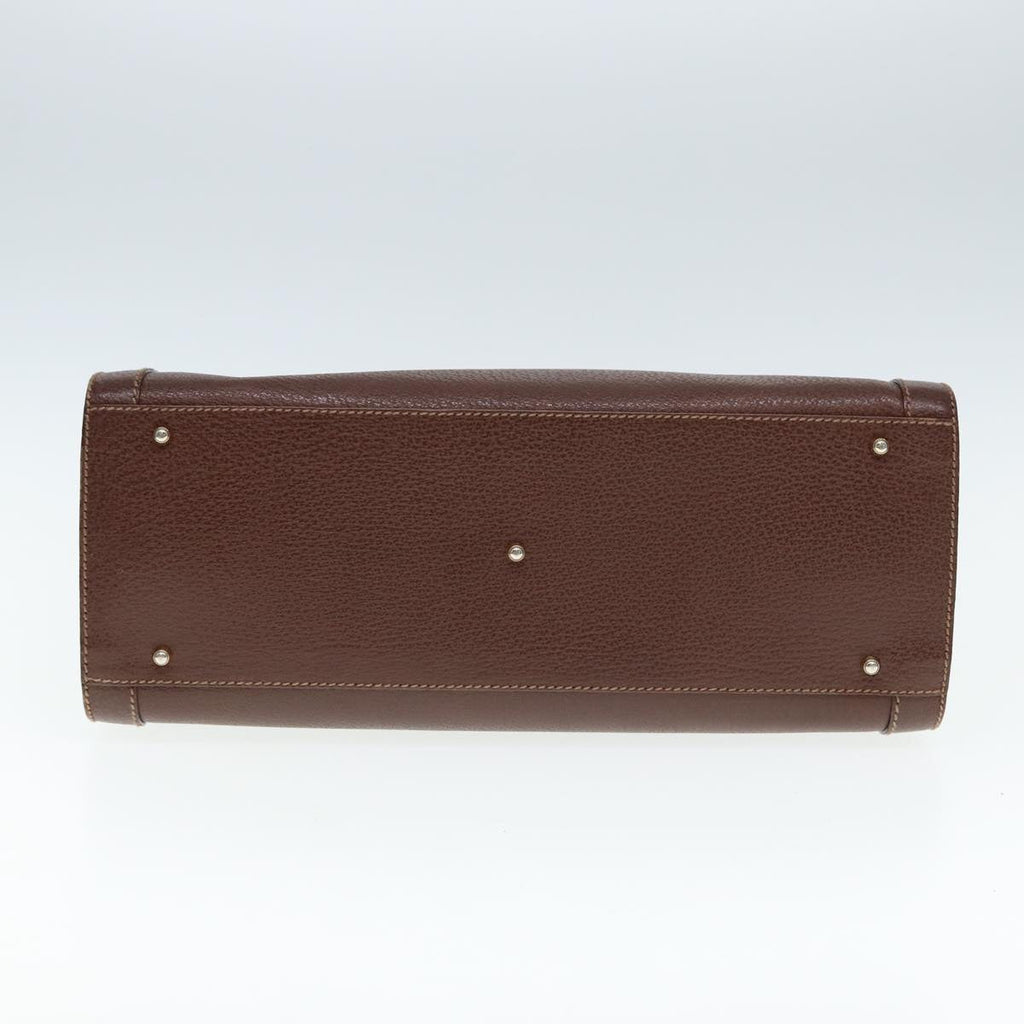 GUCCI Bamboo Tote Bag Leather Brown 002 1186 0269 ep4413