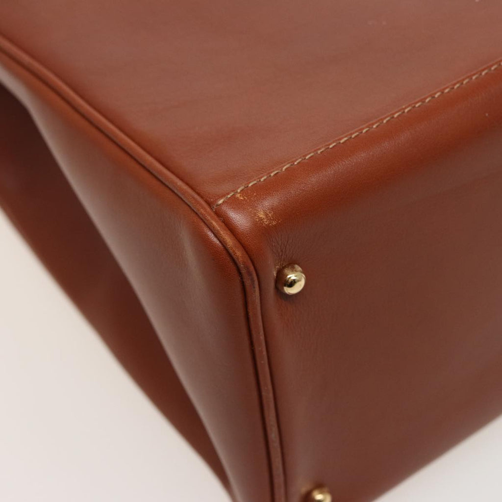 GUCCI Bamboo Tote Bag Leather 2way Brown 002 2855 0322 0 ep4414