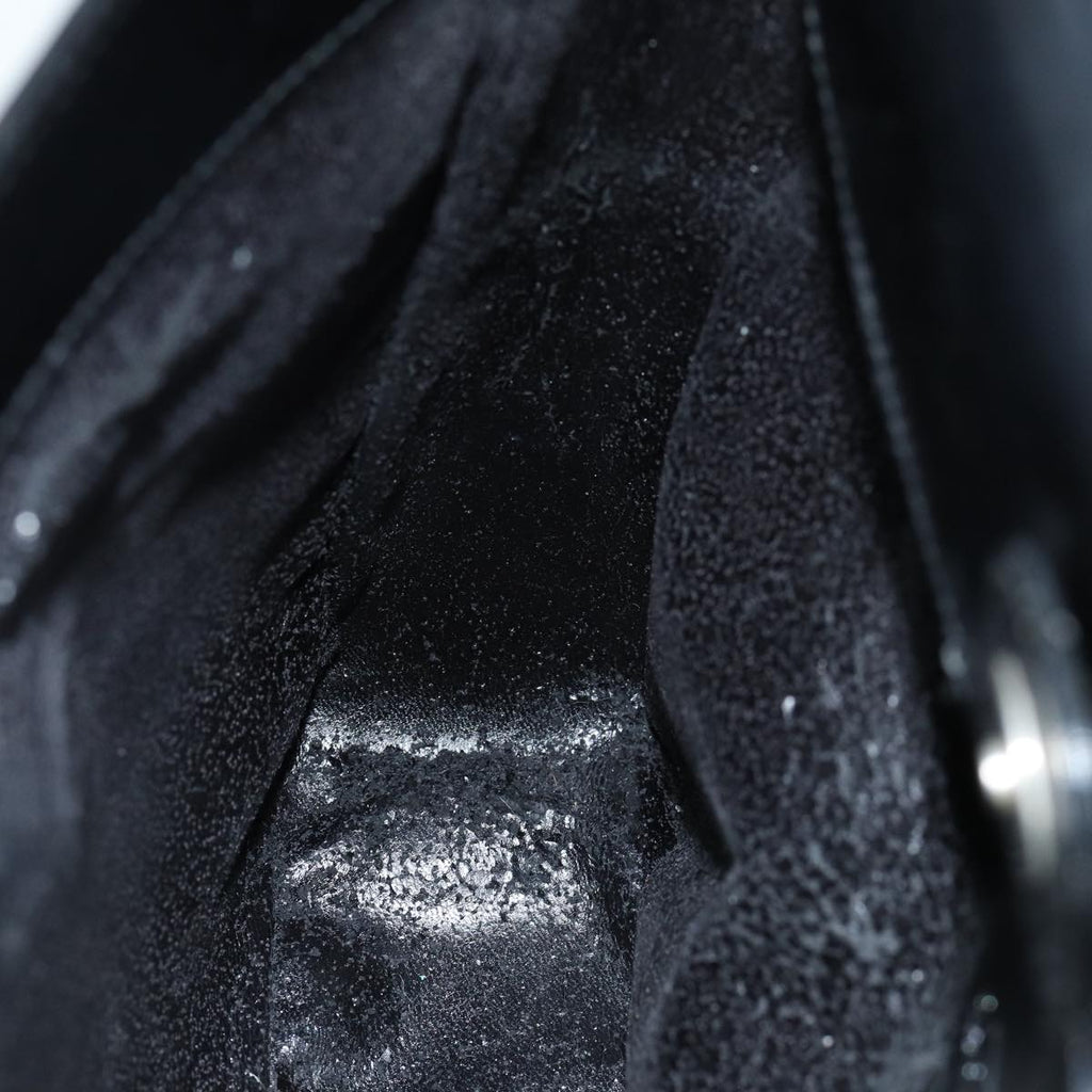 GUCCI Shoulder Bag Patent leather Black ep4433