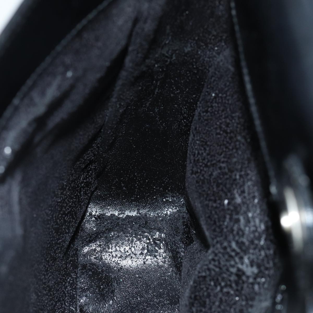 GUCCI Shoulder Bag Patent leather Black ep4433