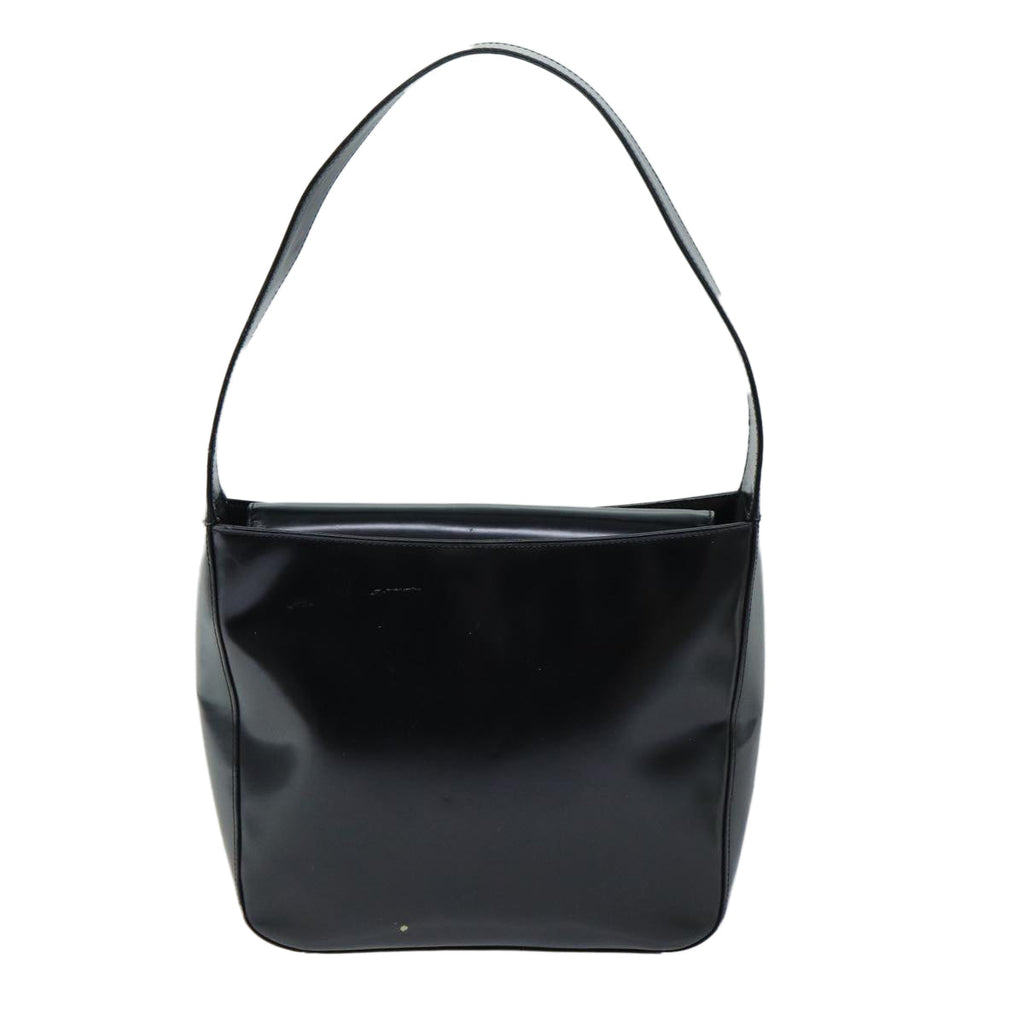 GUCCI Shoulder Bag Patent leather Black ep4433
