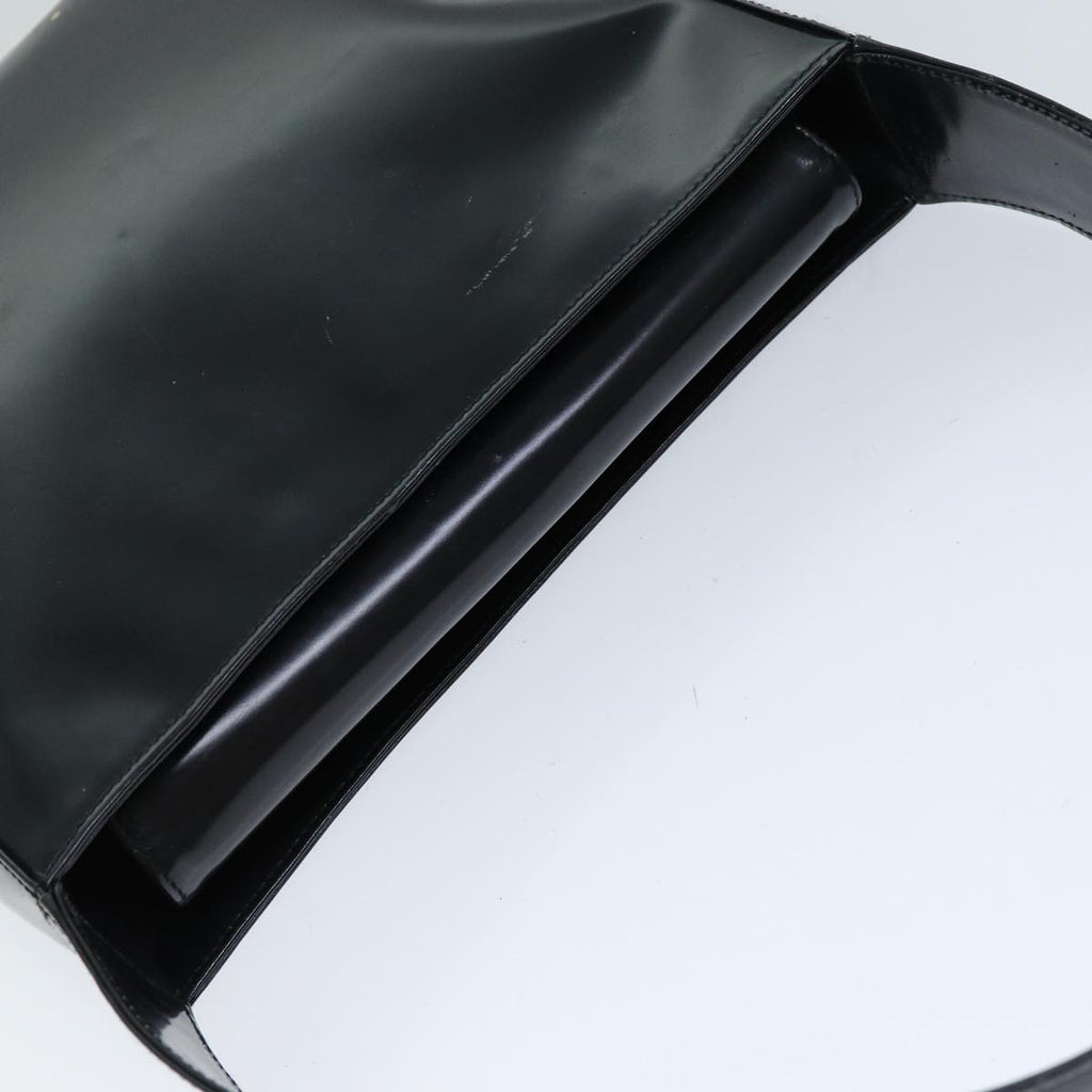 GUCCI Shoulder Bag Patent leather Black ep4433