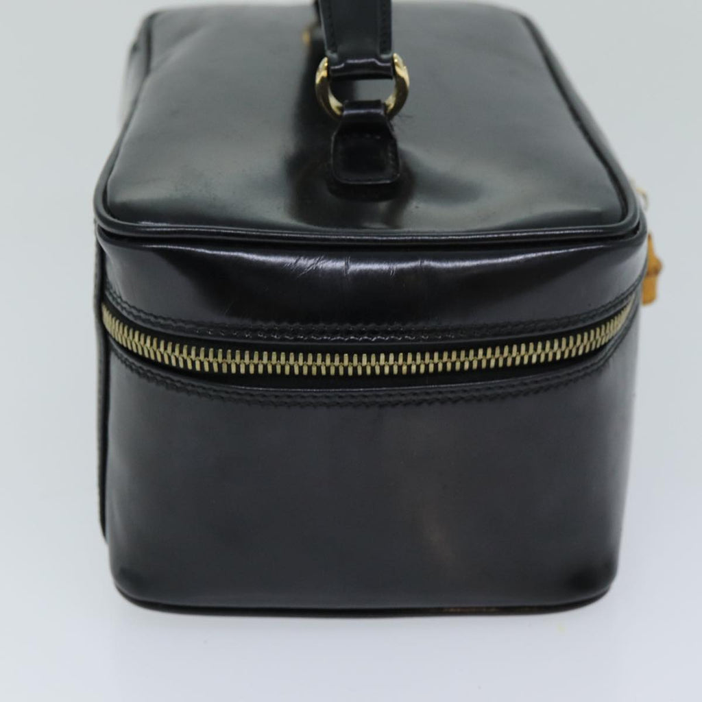 GUCCI Vanity Cosmetic Pouch Patent leather Black 032 1705 0150 ep4445