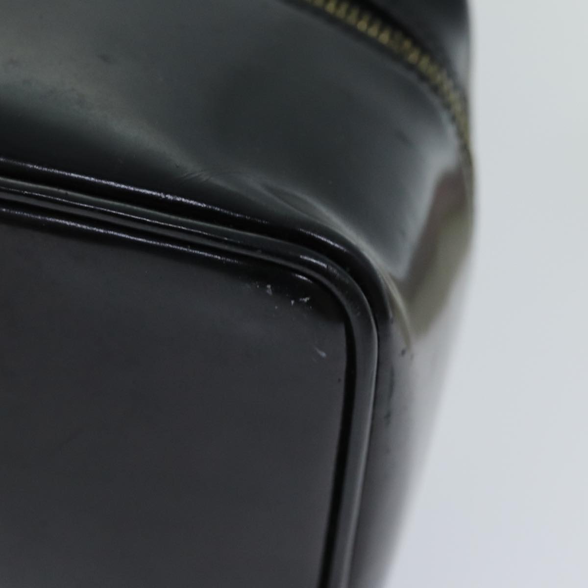GUCCI Vanity Cosmetic Pouch Patent leather Black 032 1705 0150 ep4445