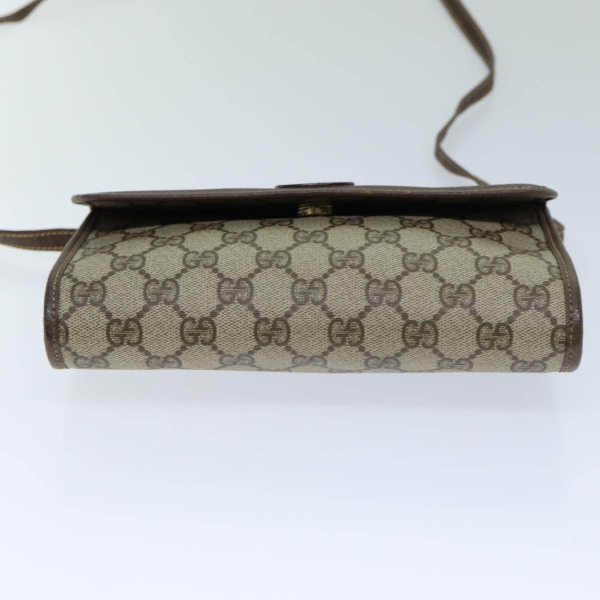 GUCCI GG Supreme Shoulder Bag PVC Leather Beige 004 89 1041 ep4446