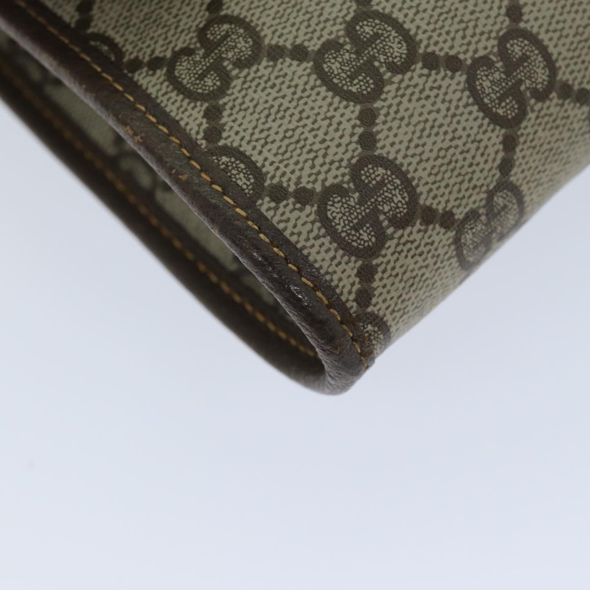 GUCCI GG Supreme Shoulder Bag PVC Leather Beige 004 89 1041 ep4446