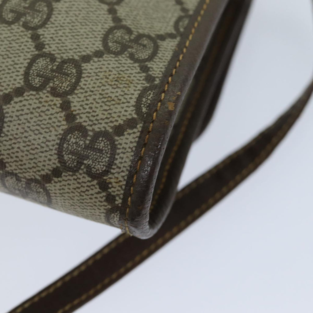 GUCCI GG Supreme Shoulder Bag PVC Leather Beige 004 89 1041 ep4446