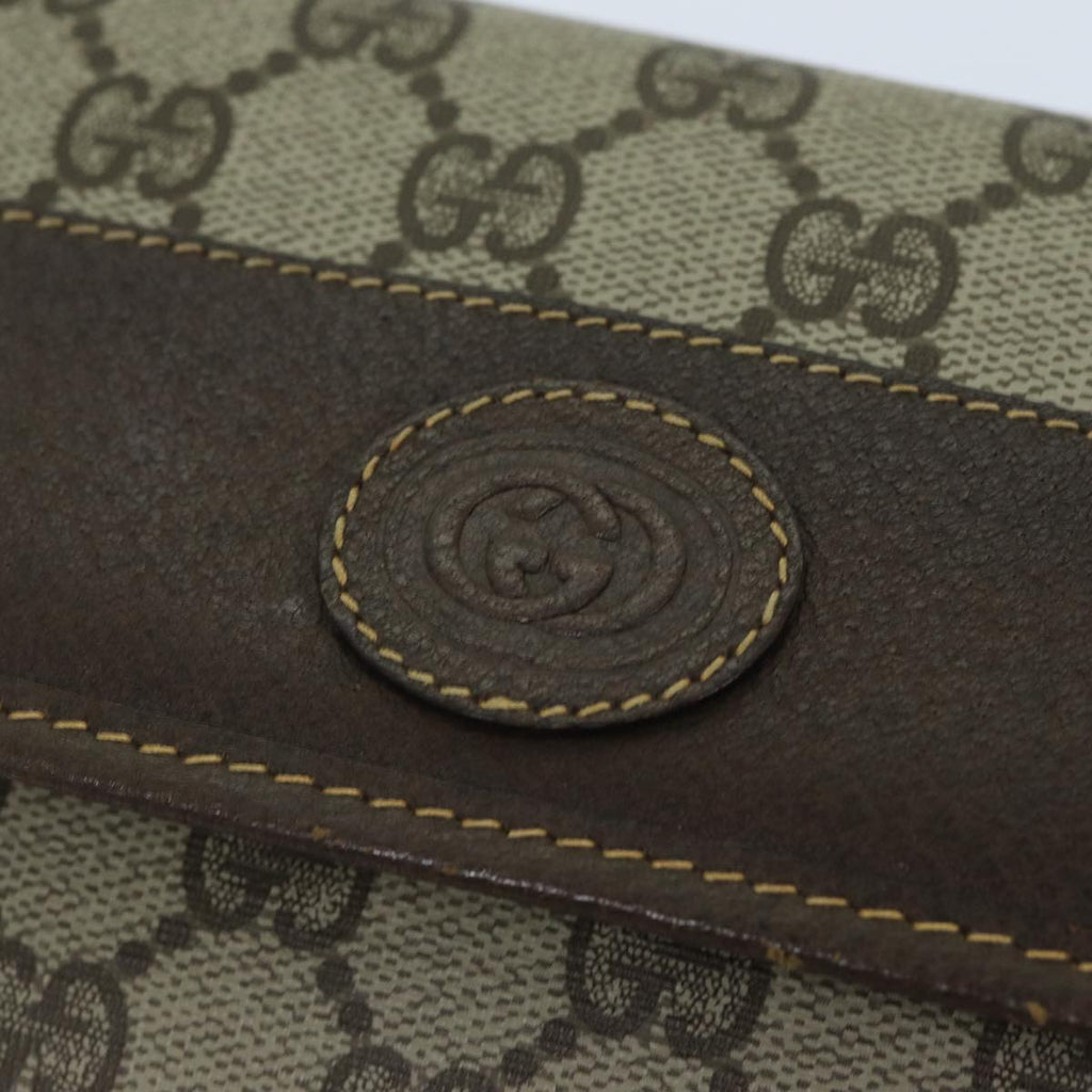 GUCCI GG Supreme Shoulder Bag PVC Leather Beige 004 89 1041 ep4446
