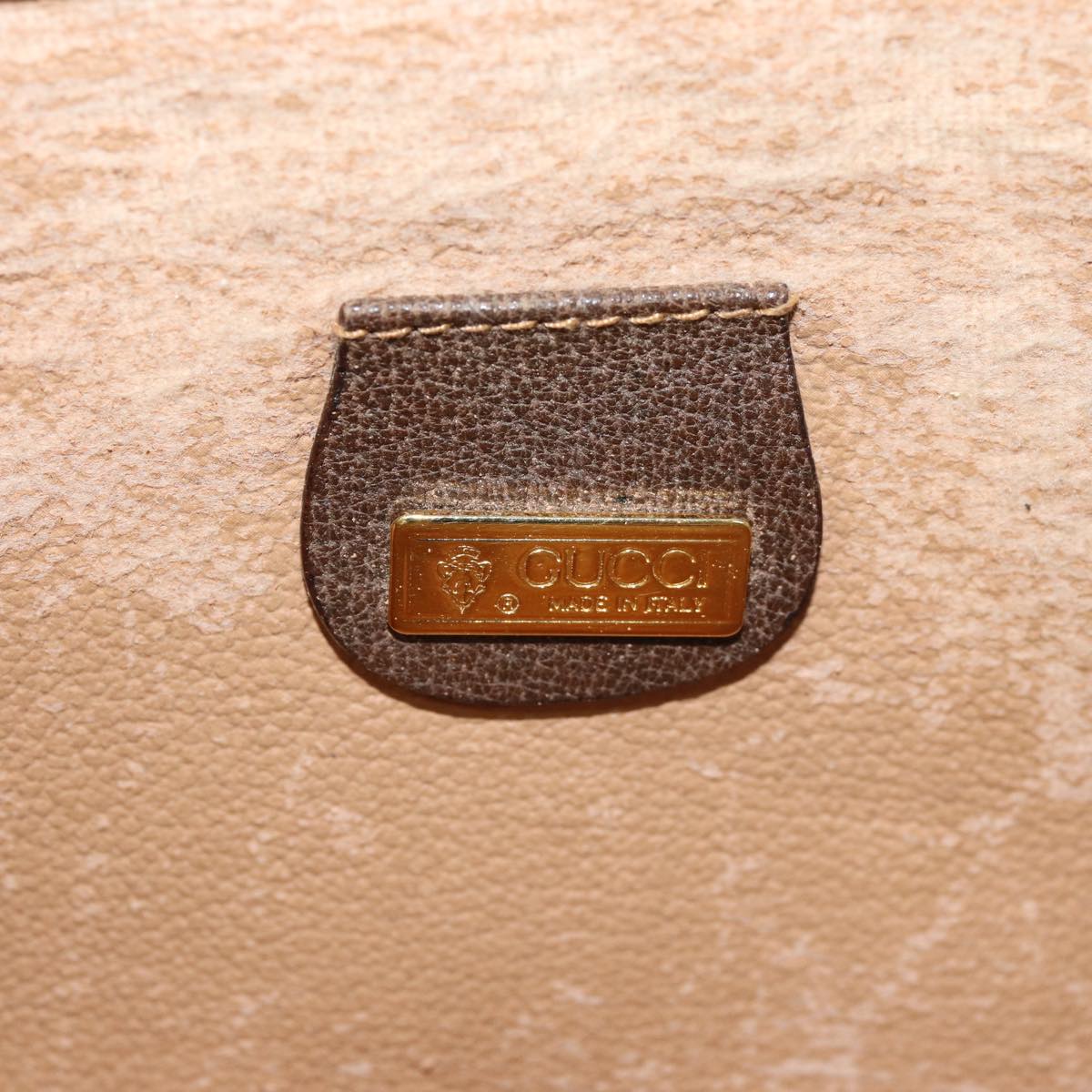 GUCCI GG Supreme Shoulder Bag PVC Leather Beige 004 89 1041 ep4446