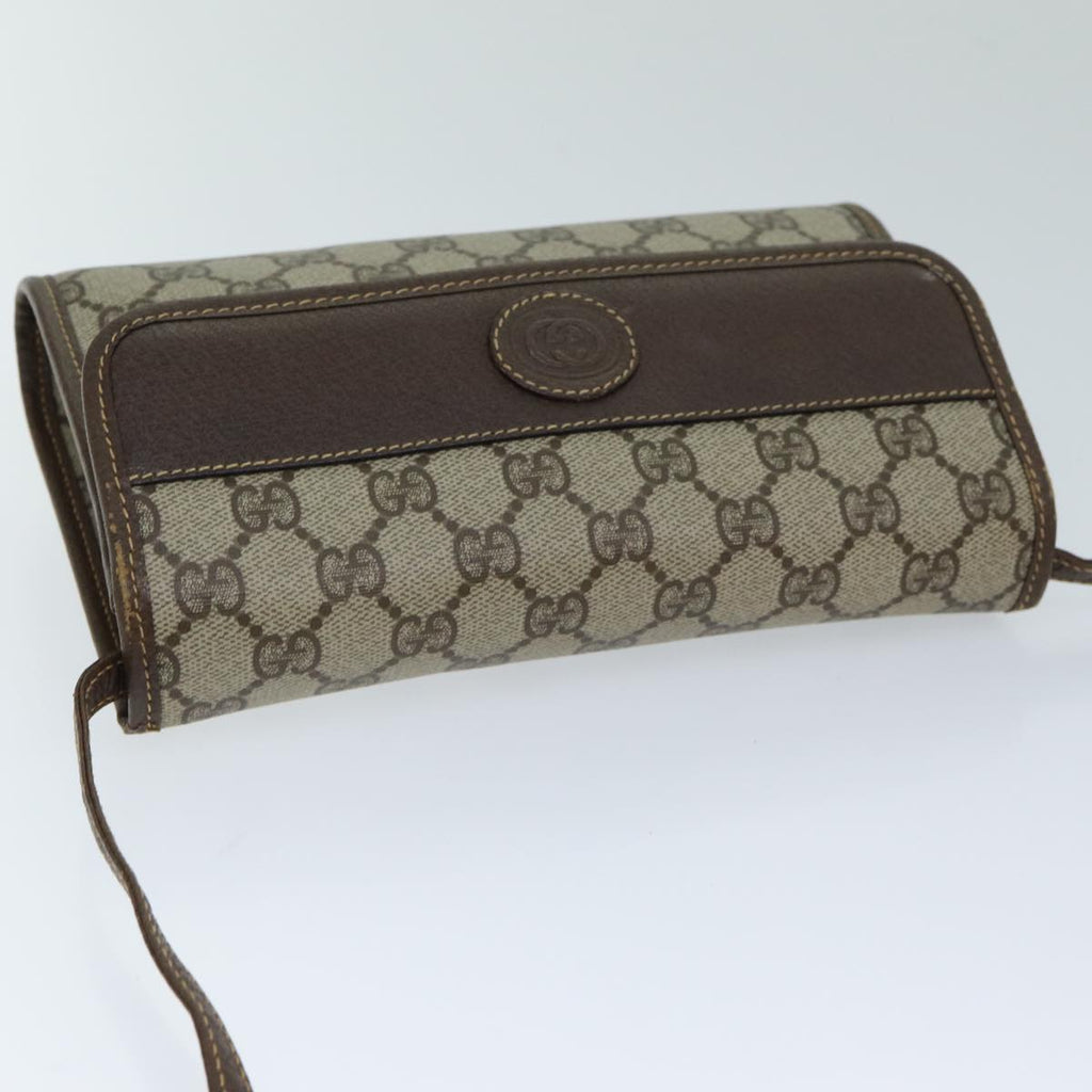 GUCCI GG Supreme Shoulder Bag PVC Leather Beige 004 89 1041 ep4446