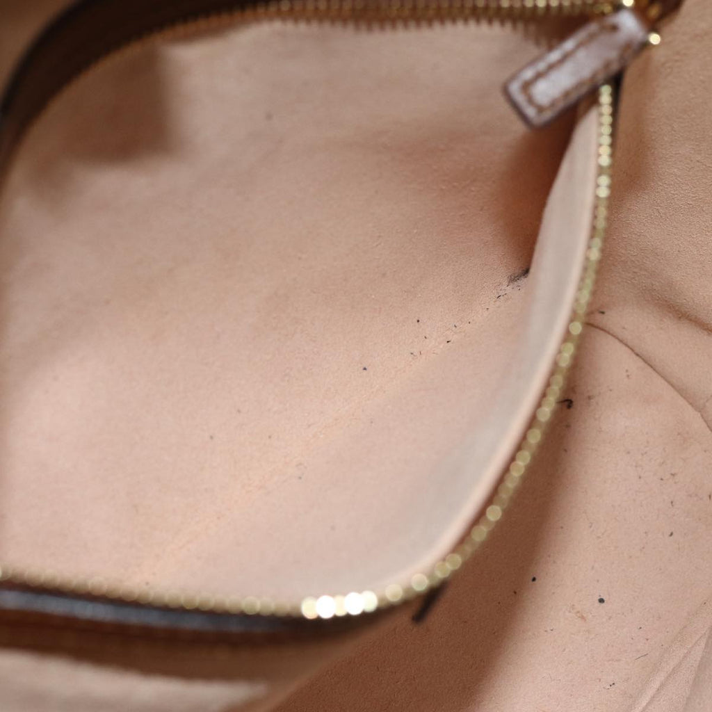 GUCCI GG Supreme Hand Bag PVC 2way Beige 473887 ep4453