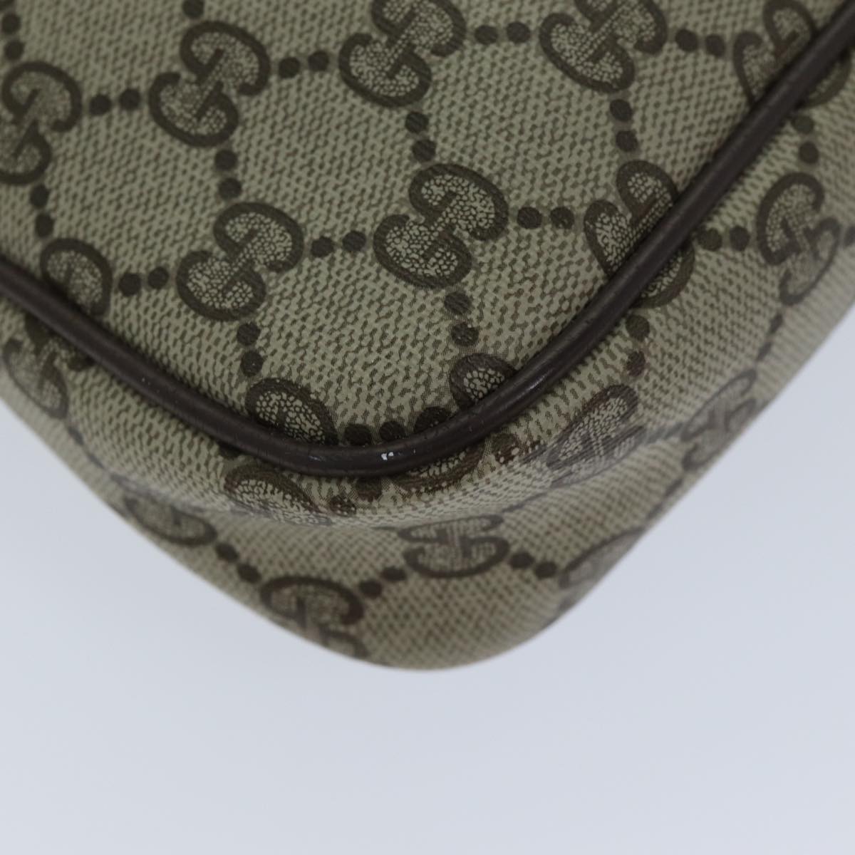GUCCI GG Supreme Shoulder Bag Beige Brown 97 02 068 ep4465