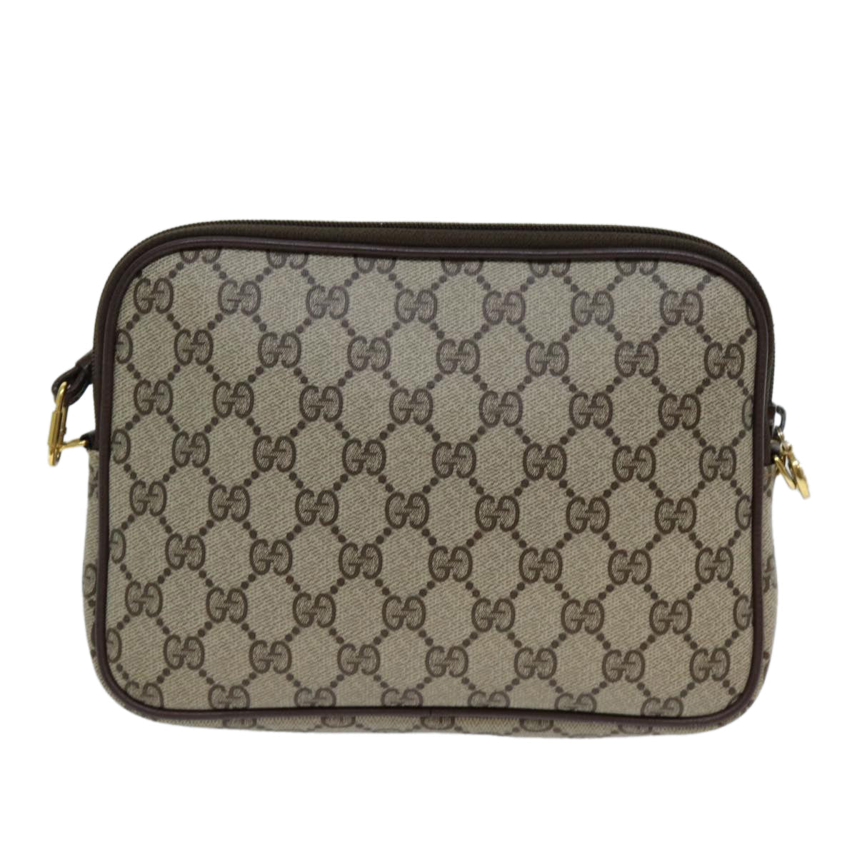 GUCCI GG Supreme Shoulder Bag Beige Brown 97 02 068 ep4465