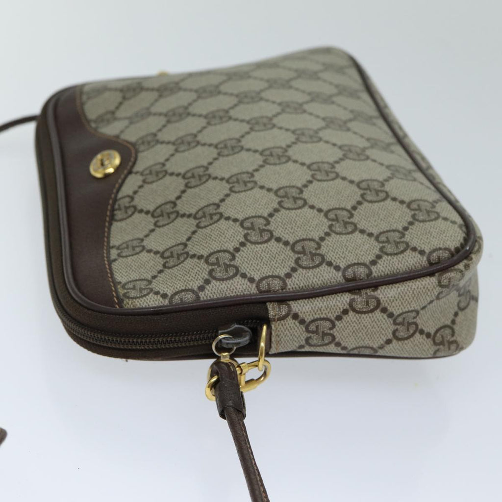GUCCI GG Supreme Shoulder Bag Beige Brown 97 02 068 ep4465