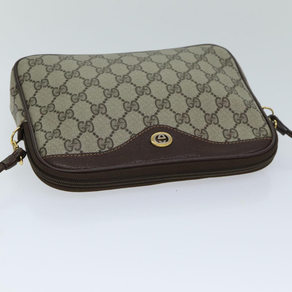 GUCCI GG Supreme Shoulder Bag Beige Brown 97 02 068 ep4465