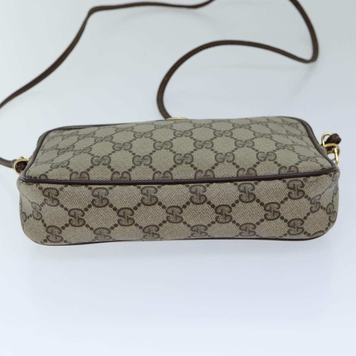 GUCCI GG Supreme Shoulder Bag Beige Brown 97 02 068 ep4465
