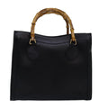 GUCCI Bamboo Tote Bag Leather Black 002 2123 0260 ep4496
