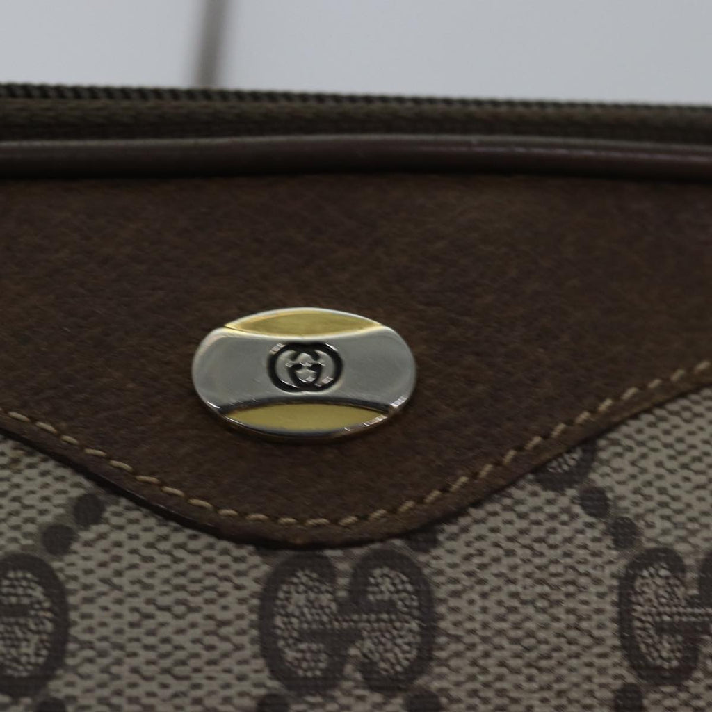 GUCCI GG Supreme Shoulder Bag PVC Beige 97 02 068 ep4507