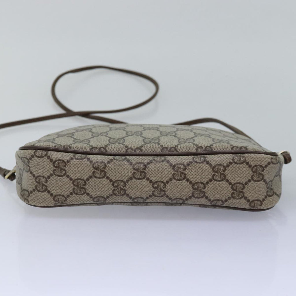 GUCCI GG Supreme Shoulder Bag PVC Beige 97 02 068 ep4507