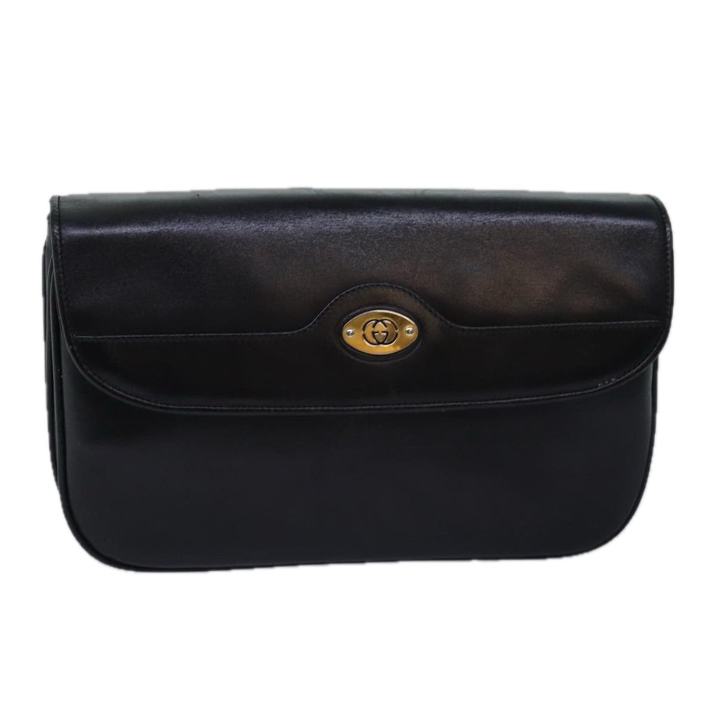 GUCCI Shoulder Bag Leather Black 004 106 0024 ep4509