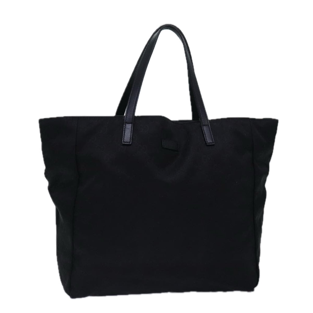 GUCCI GG Canvas Tote Bag Black 282439 ep4512