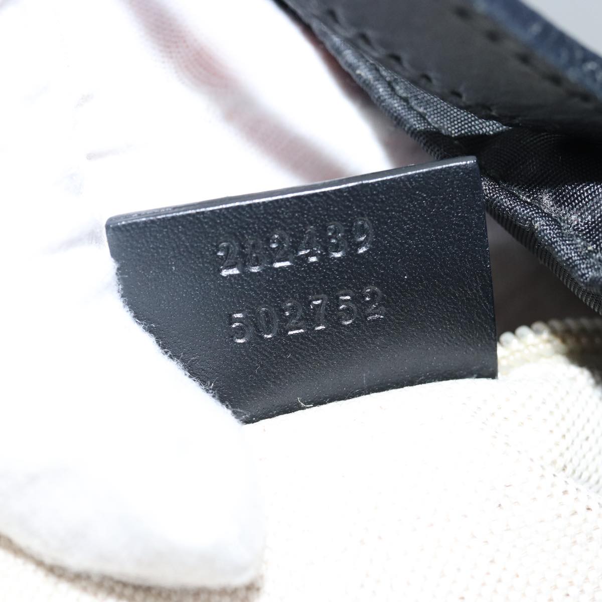 GUCCI GG Canvas Tote Bag Black 282439 ep4512