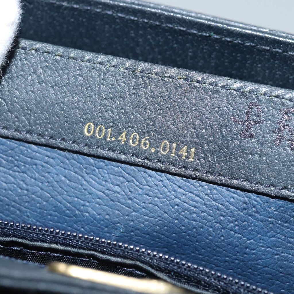 GUCCI GG Supreme Shoulder Bag PVC Navy 001 406 0141 ep4514