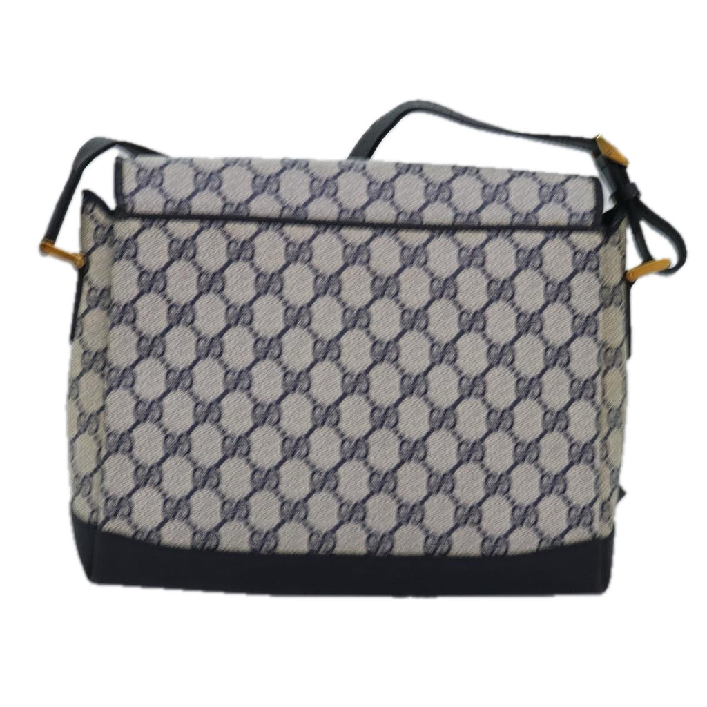 GUCCI GG Supreme Shoulder Bag PVC Navy 001 406 0141 ep4514