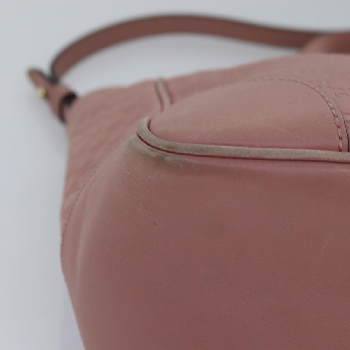 GUCCI Micro GG Canvas Guccissima Hand Bag Outlet 2way Pink 449241 ep4516