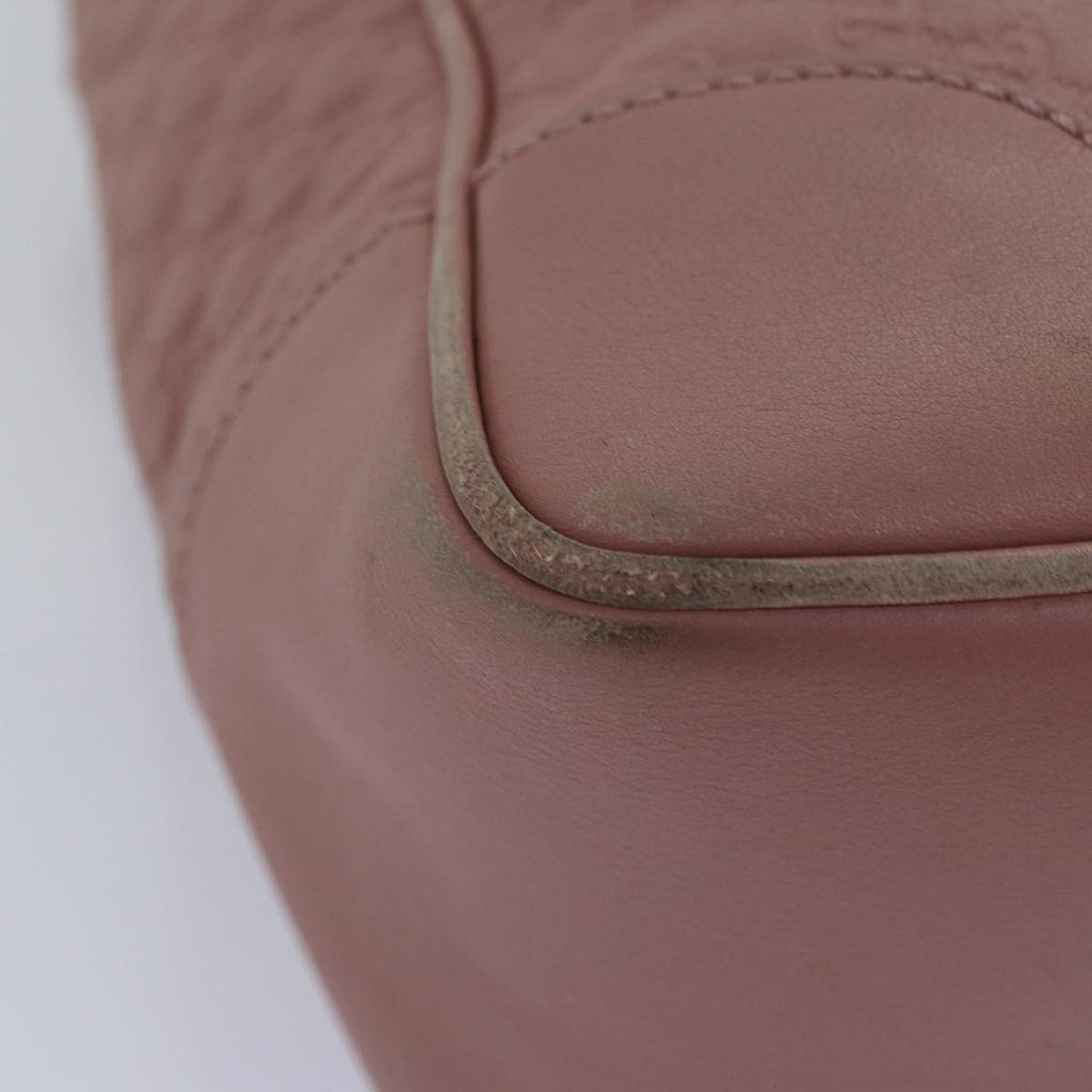 GUCCI Micro GG Canvas Guccissima Hand Bag Outlet 2way Pink 449241 ep4516