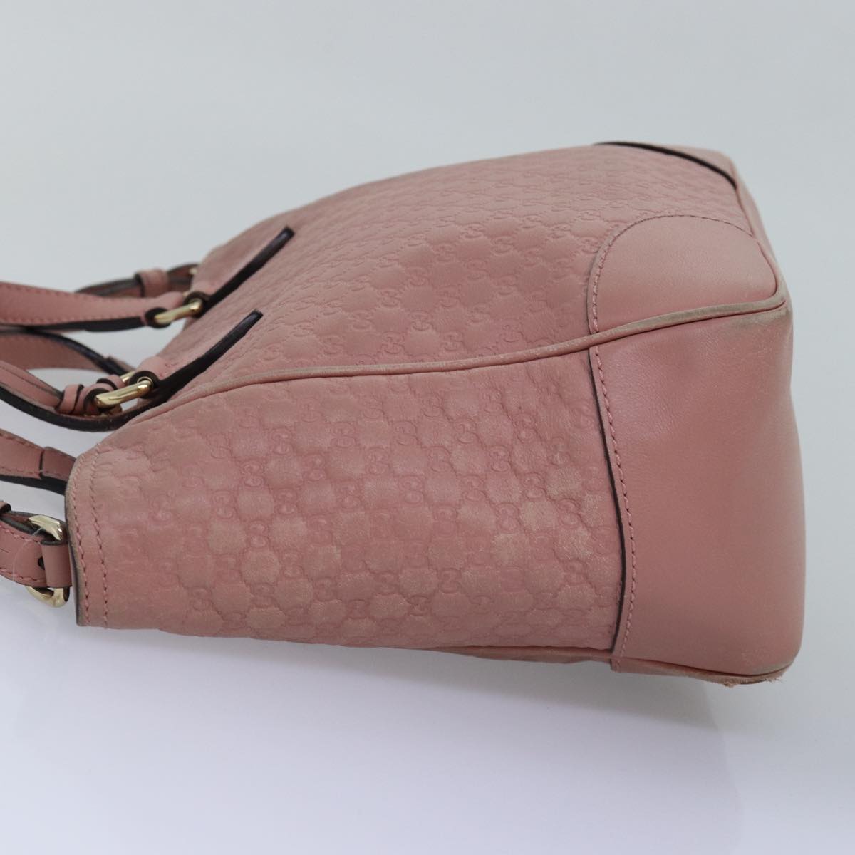 GUCCI Micro GG Canvas Guccissima Hand Bag Outlet 2way Pink 449241 ep4516