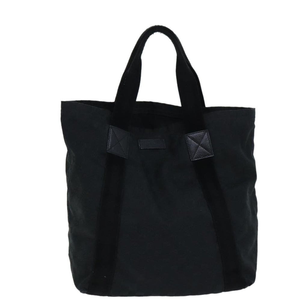 GUCCI GG Canvas Tote Bag Black 189669 ep4522